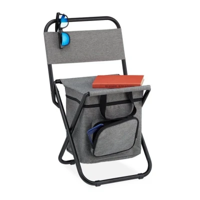 Abbildung von relaxdays Campinghocker mit Lehne
