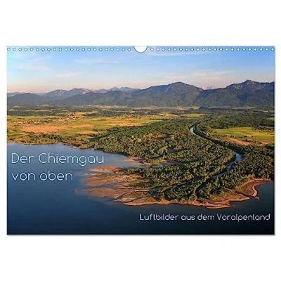 Abbildung von Der Chiemgau von oben (Wandkalender 2025 DIN A3 quer), CALVENDO Monatskalender