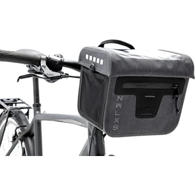 Abbildung von Lenkertasche New Looxs Varo Handlebar Bag 9,5 Liter 27 X 22 19 Cm Grau