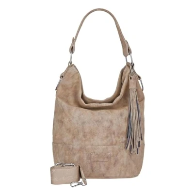 Abbildung von Fritzi aus Preussen Damen Fritzi51 Vintag Hobo Tasche, Old Wood