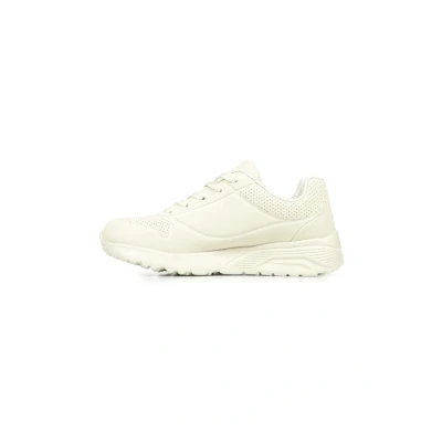 Abbildung von Skechers UNO LITE METALLIC LOVE Sneaker, Keil, Schnürschuh, Skech Air Funktion, Größenschablone zum Download