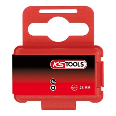 Abbildung von KS TOOLS 911.3593 Schrauberbit 6,3 (1/4&quot;) Werkzeugstahl