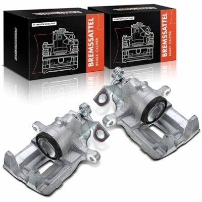 Abbildung von Frankberg 2x Bremssattel Bremszange Hinterachse Kompatibel mit Primaster X83 2001 2014 Vivaro J7 F7 E7 2019 Replace# 343287