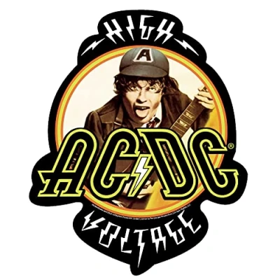 Abbildung von AC/DC Aufkleber High Voltage Sticker Hardrock Metal Heavy Angus ca. 12x10 cm