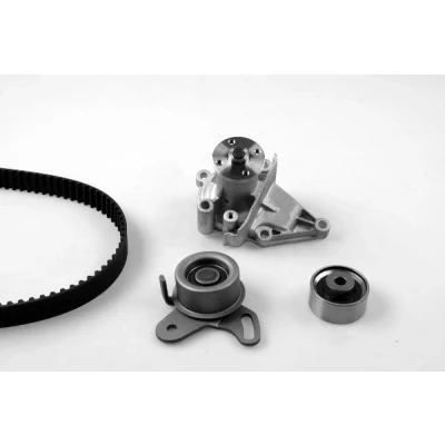 Abbildung von HEPU PK77660 Wasserpumpe + Zahnriemensatz 105 HYUNDAI: Getz, Matrix, ACCENT 3 Stufenheck, KIA: RIO 2, Cerato Schrägheck