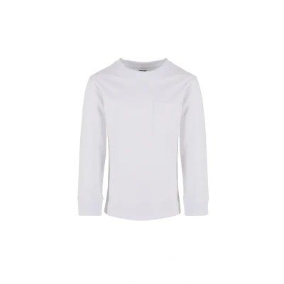 Abbildung von Urban Classics Oversized Longsleeve Langarmshirt für Kinder, Größe: 134/140, White