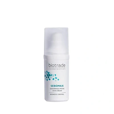 Abbildung von Sebomax Gesichtscreme 30ml Antiseborrhoischer Effekt Beruhigt Die Rötungen Und Stoppt Schuppen Der T Zone Mit Schwefel Crotamiton Von Biotrade