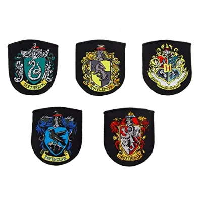 Abbildung von Harry Potter broderet emblemer, 5 stk