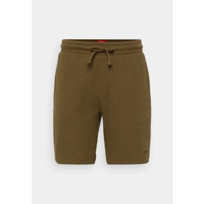 Abbildung von HUGO Austin Shorts Nachtwäsche Hose, Herren, Größe: Medium, Open green