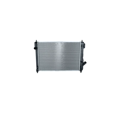 Abbildung von NRF 59054 Kühler, Motorkühlung Aluminium 600 410 25 Kühlrippen gelötet CHEVROLET: Aveo / Kalos Limousine, Schrägheck