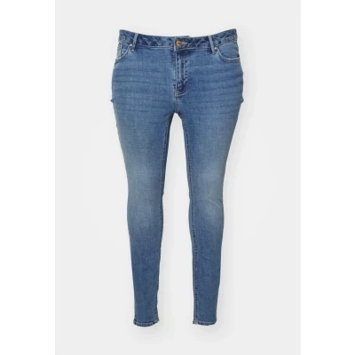 Abbildung von Vero Moda Curve Vmcflash Jeans Skinny Fit, Damen, Größe: 44x32, Medium blue denim