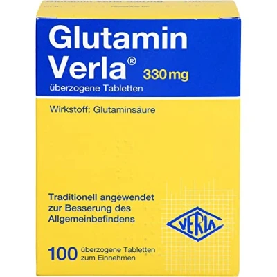 Abbildung von Glutamin Verla Überzogene Tabletten 100 St