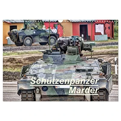 Abbildung von Schützenpanzer Marder (Wandkalender 2025 DIN A3 quer), CALVENDO Monatskalender