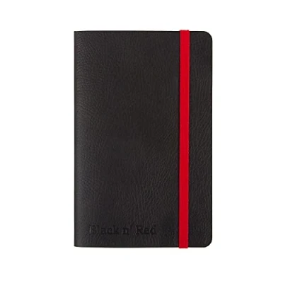 Abbildung von Hamelin OXFORD BLACK N&#039;RED BUSINESS JOURNAL SOFT COVER A6