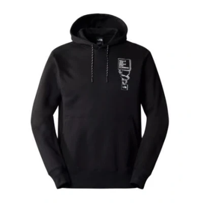 Abbildung von The North Face Outdoor Graphic Hoodie Kapuzenpullover, Herren, Größe: Small, Black