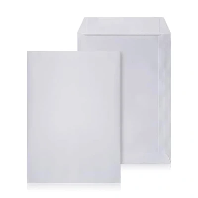 Abbildung von LOGIC PACK Briefumschläge DIN C5 ohne Fenster Selbstklebend Kuvert Umschläge Weiß Briefumschlag 162 x 229 mm Briefkuvert Versandtaschen Große Briefhüllen (500 Stück)