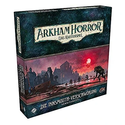 Abbildung von Fantasy Flight Games Arkham Horror: LCG Die Innsmouth Verschwörung Erweiterung Expertenspiel Kartenspiel 1 4 Spieler Ab 14+ Jahren 45+ Minuten Deutsch