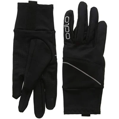 Abbildung von ODLO Intensity Safety Light Unisex Fingerhandschuh, Größe: 3, Schwarz