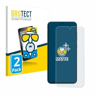 Abbildung von BROTECT Entspiegelungs Schutzfolie für Samsung Galaxy S25 Plus (2 Stück) Matte Displayschutz Folie, Anti Reflex, Fingerprint