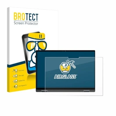 Abbildung von BROTECT Schutzglas für Dell Inspiron 16 7630 2 in 1 Schutzfolie Panzer Folie Glas [Extrem Kratzfest 9H, Anti Fingerprint, Ultra Transparent]