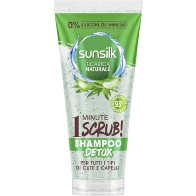 Abbildung von Sunsilk 1 Minute Scrub b? Detox Shampoo 200 ml