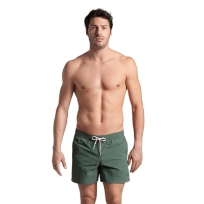 Abbildung von Arena Herren Mens Team Stripe Beach Short Solid Swim Trunks, Sage, XXL EU