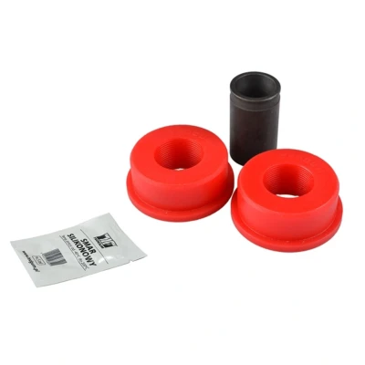 Abbildung von TEDGUM TED94287 Querlenkerlager mit Fettkappe, Montageanleitung hinten, Vorderachse, beidseitig PU (Polyurethan) SUBARU: Impreza II Limousine