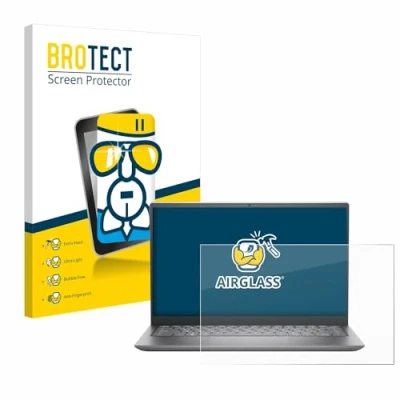 Abbildung von BROTECT Schutzglas für Dell Inspiron 14 5410 2 in 1 Schutzfolie Panzer Folie Glas [Extrem Kratzfest 9H, Anti Fingerprint, Ultra Transparent]