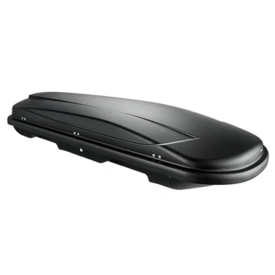 Abbildung von Dachbox VDP Xtreme 400 Black schwarz universal Dachkoffer Autokoffer Reise, Camping abschließbar Liter