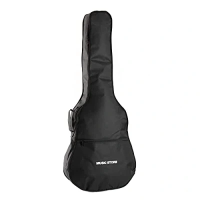 Abbildung von MUSIC STORE Gigbag für Westerngitarre, Eco+, Robuste Gitarrentasche, Zubehörfach, 5mm Polsterung, Wasserabweisender Nylonüberzug