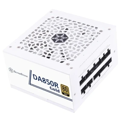 Abbildung von SilverStone Technology DA850R Gold, 80 Plus Gold vollständig modulares ATX Netzteil, 850W, 3,0 &amp; PCIe 5,0, SST GMA WWW