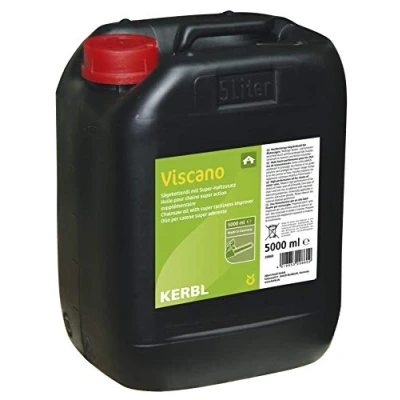 Abbildung von Kerbl Sägekettenöl H Viscano (5 Liter Kanister, Viskosität bei 40 C: 100 mm²/s, mineralisches Hochleistungs Kettenöl) 29860