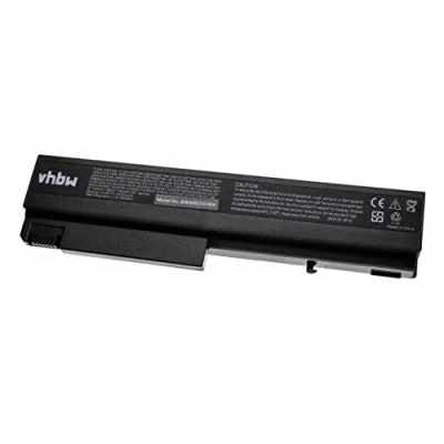 Abbildung von vhbw Akku kompatibel mit HP/CompaQ 6510b, 6515b, 6710b, 6710s, 6715b, 6715s, 6910p, NC6105, NC6110 Notebook (5200mAh, 10.8V, Li Ion, schwarz)