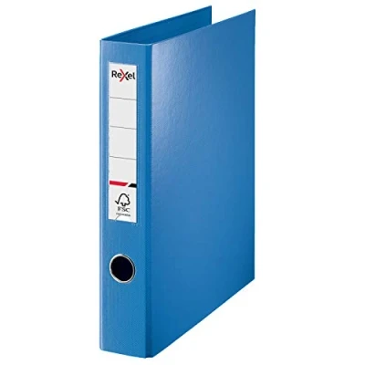 Abbildung von Rexel A4 Ringbuch, blau, 40 mm, 4D Ring Durchmesser, wählbar, 2115555