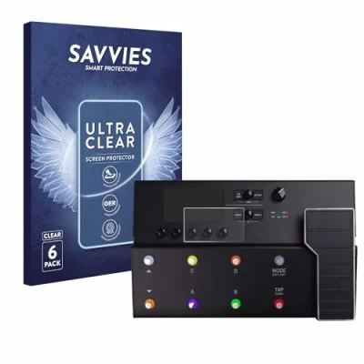 Abbildung von Savvies 6 Stück Schutzfolie für Line POD GO Displayschutz Folie Ultra Transparent