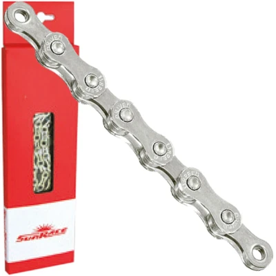 Abbildung von Kette 11 Fach Sunrace CN11A Mit 126 Glieder Silber