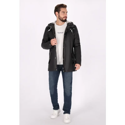 Abbildung von SCHMUDDELWEDDA Herren Regenjacke M / Schwarz 100% Polyester