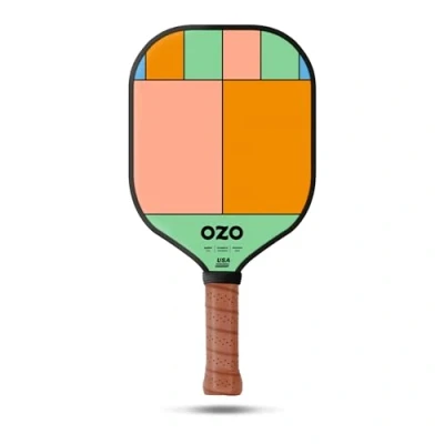 Abbildung von OZO Pickleball Jupiter Inceptra Chroma USAPA Zugelassener Power Schläger für fortgeschrittene Anfänger Carbonfaser Oberfläche