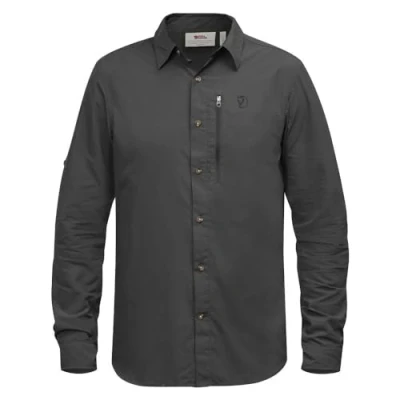Abbildung von Fjällräven Herren 82263 Shirt, Grau (Dark Grey 030), XS
