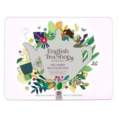 Abbildung von English Tea Shop Tee Geschenkbox aus Metall &quot;Classic Selection&quot; mit 36 BIO Tees