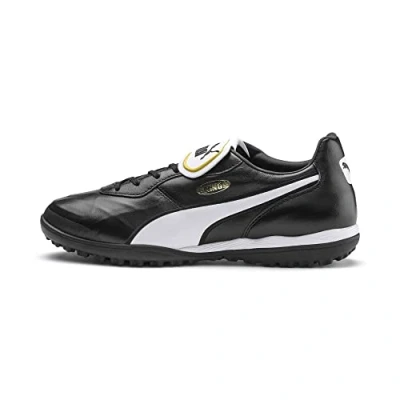 Abbildung von PUMA Unisex King TOP TT Fußballschuhe, Black White, 44 EU