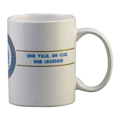Abbildung von Olympique de Marseille Tasse, Keramik, Weiß, 1 Stück (1 Stück)