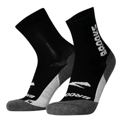Abbildung von BROOKS 280495039 Ghost Crew Socks Unisex Adult Black/BR Größe 25