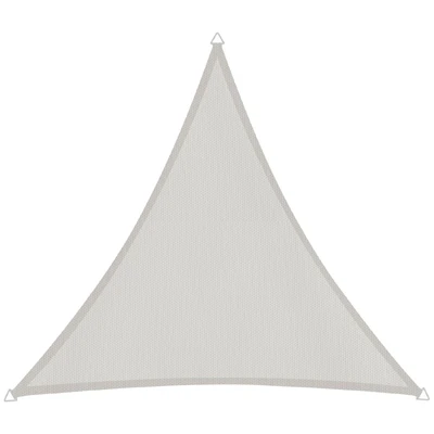 Abbildung von Windhager Sonnensegel Cannes Dreieck, 5x5x5m, grau