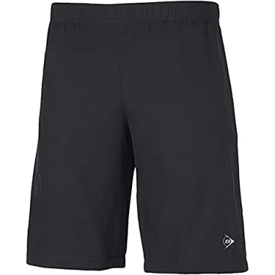 Abbildung von Dunlop kurze Sporthose, Herren, Größe: Small, Schwarz weiss