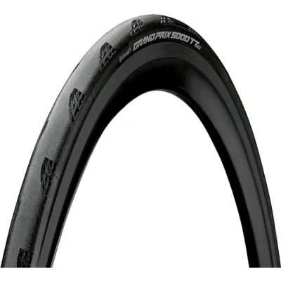 Abbildung von Continental Unisex Erwachsene Grand Prix 5000 Reife, Schwarz/Schwarz, 28 Zoll/700x25C/25 622