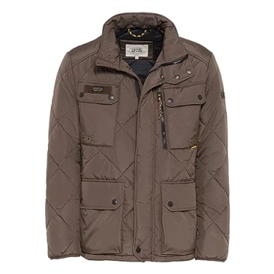 Abbildung von camel active Funktions MIT Rautensteppung Winterjacke, Herren, Größe: 58, Dark chocolate