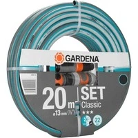 Abbildung von Gardena Classic Schlauch (1/2 Zoll) 20 m + Verbindungsstücke