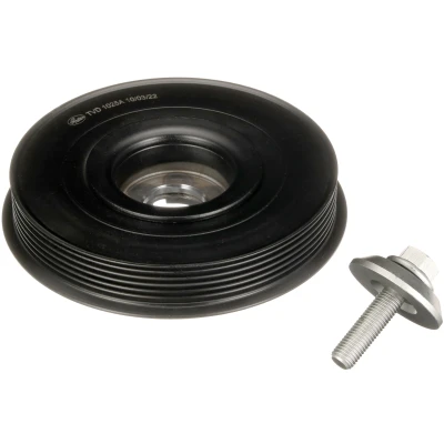 Abbildung von GATES TVD1025A Kurbelwellenriemenscheibe 161 mit Zubehör FleetRunner Micro V Stretch Fit FORD: Focus 2 Kombi, Schrägheck, FIESTA 5