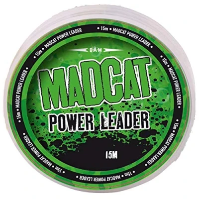 Abbildung von Madcat Power Leader Wallervorfach 15m Vorfachschnur, Durchmesser/Tragkraft:0.80mm / 80kg